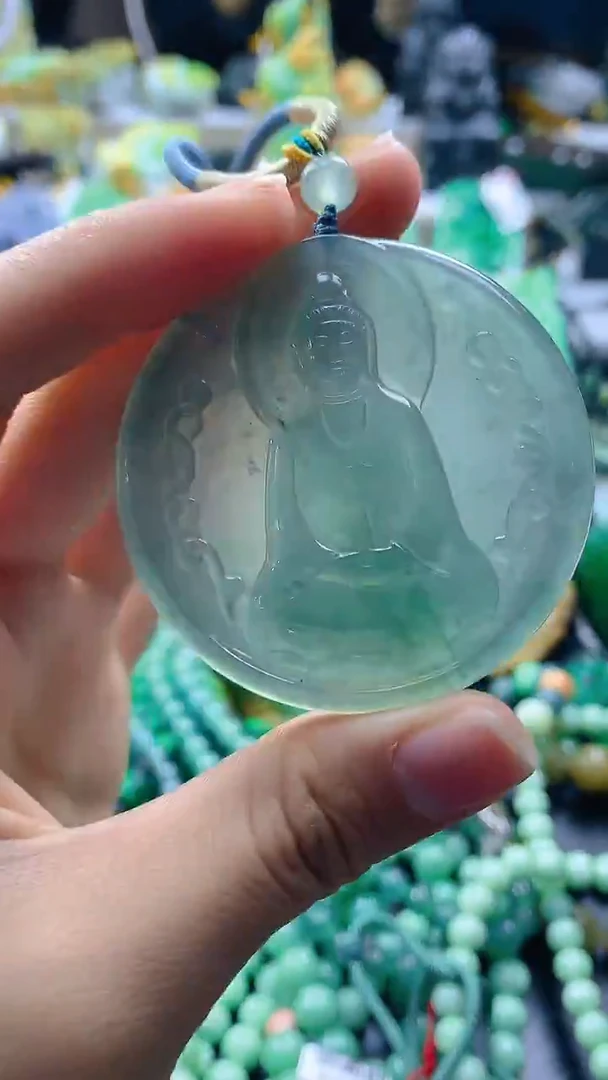 颈饰未镶嵌翡翠天然缅甸a货翡翠