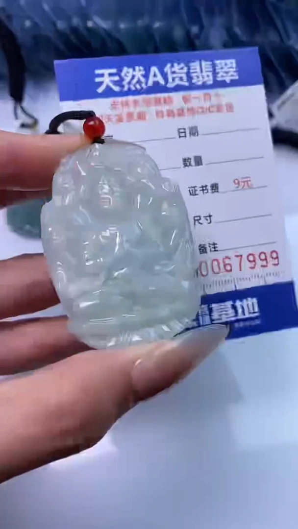 【闪购商品】翡翠颈饰未镶嵌A货翡翠7999
