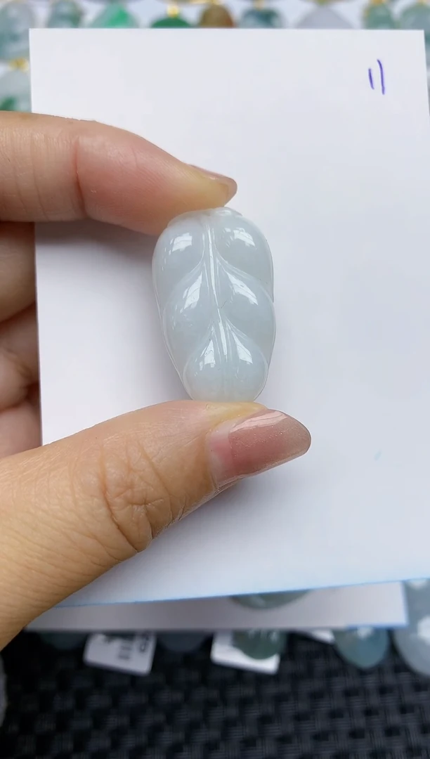 【闪购商品】翡翠颈饰未镶嵌天然A货翡翠 11