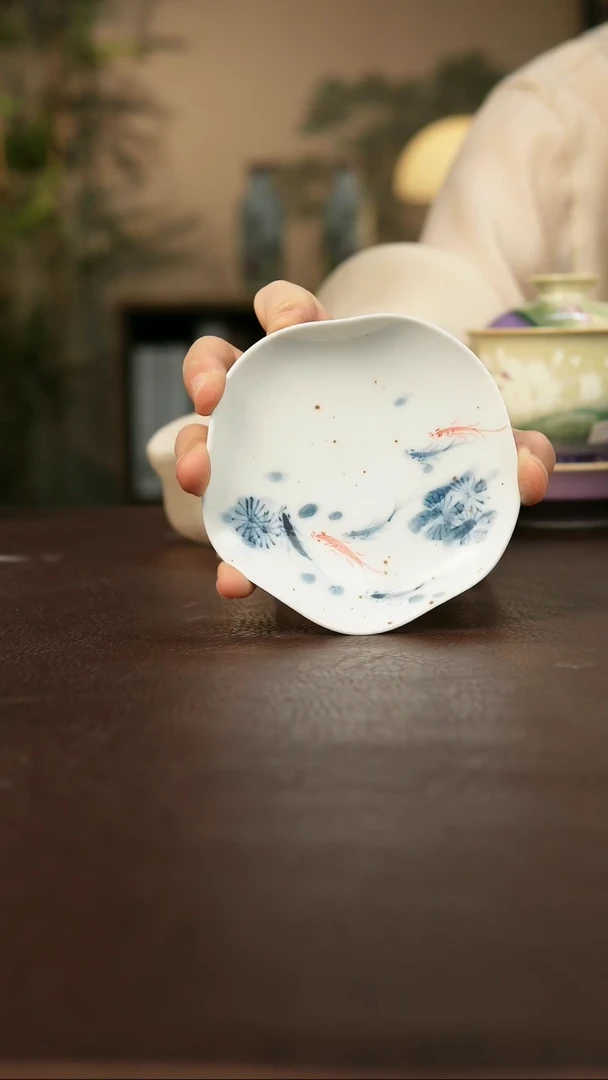景德镇陶瓷杯碗柴烧多人