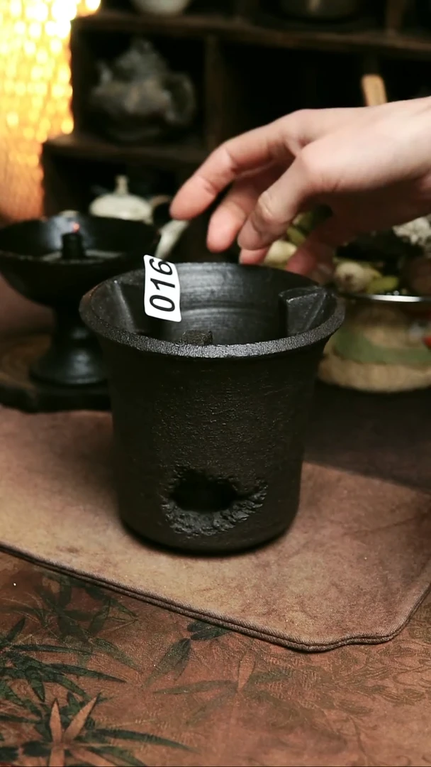 016号紫砂全手工炭火炉子