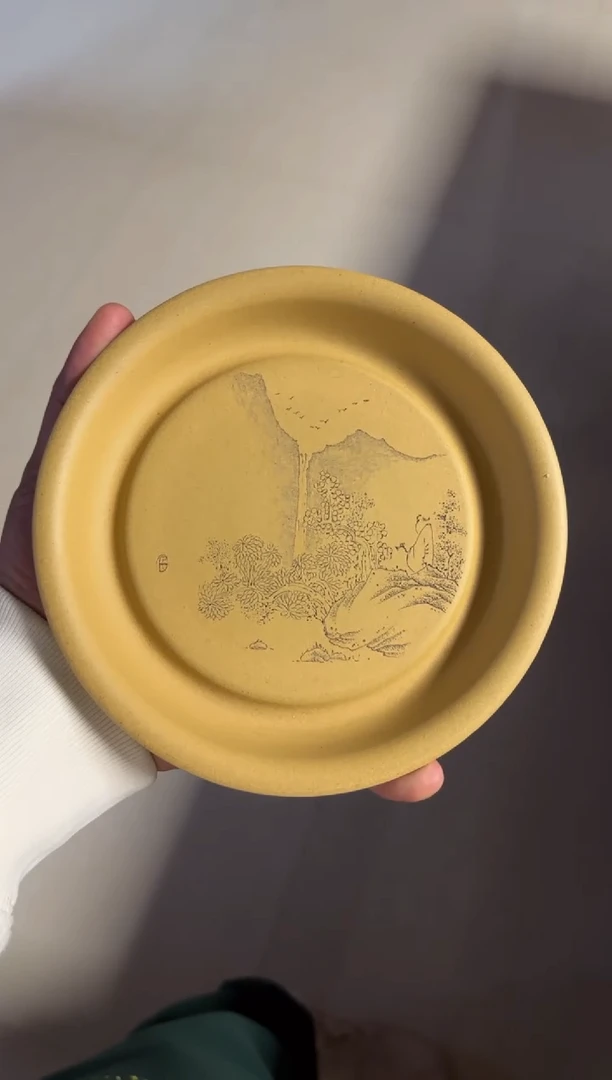 【闪购商品】紫砂茶壶段泥茶盘480