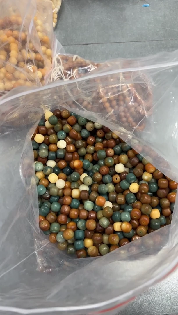 菩提根/象牙果手串13散珠油膏30颗（934）