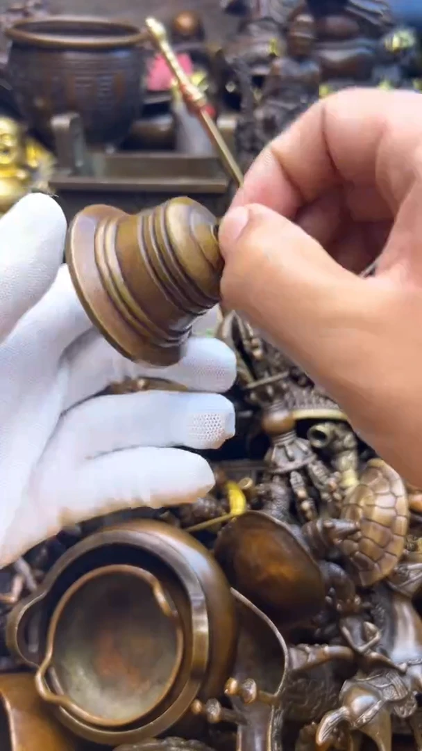 精美铜器，点击下单