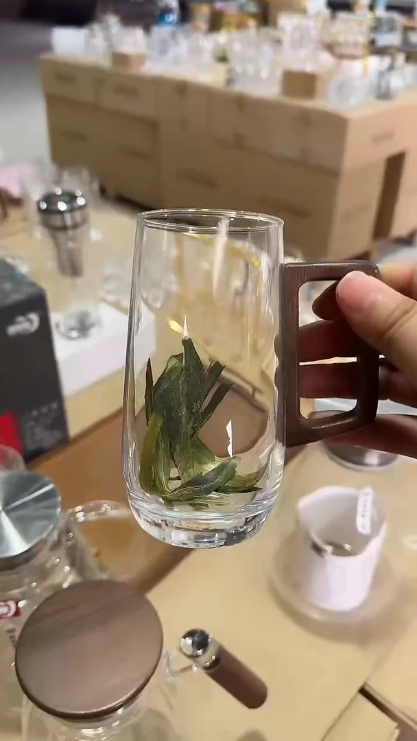 水晶玻璃盖子款300毫升2个