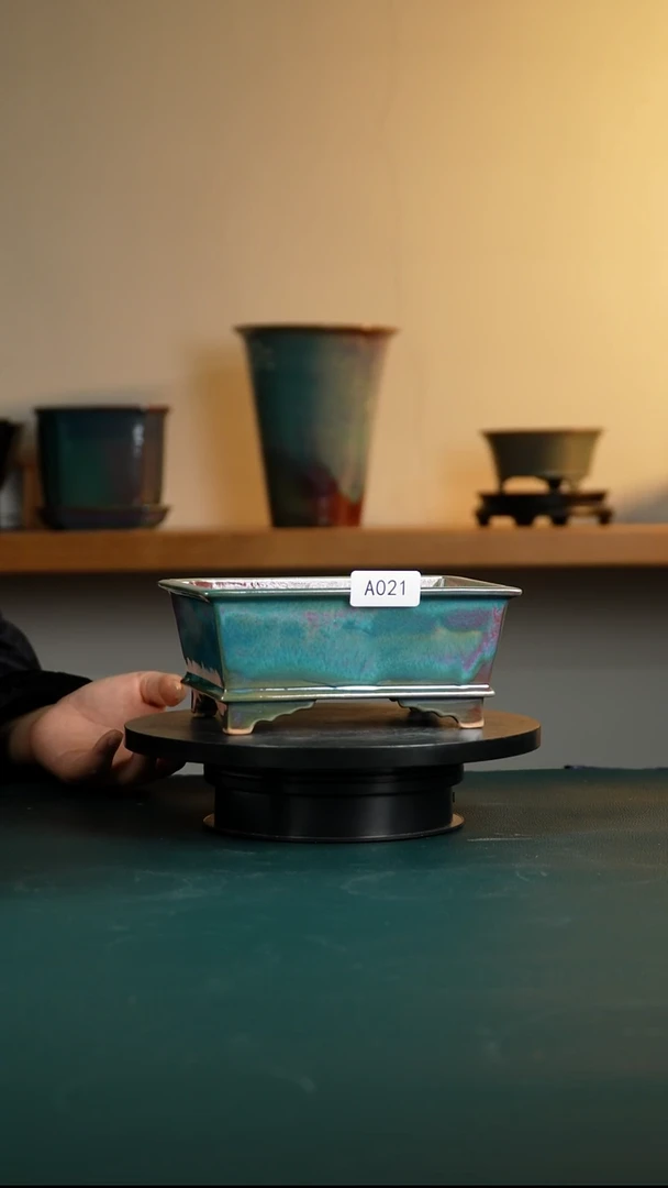 庆**你021长方窑变花盆8/6/18.5/16.5/13.5/11.5