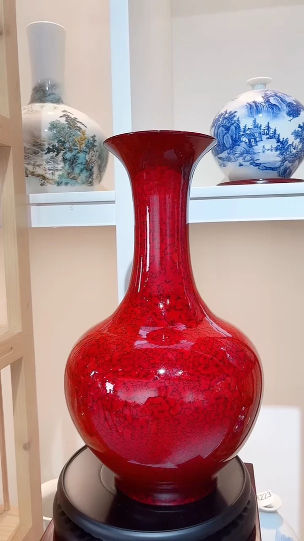 摆件景德镇陶瓷花瓶