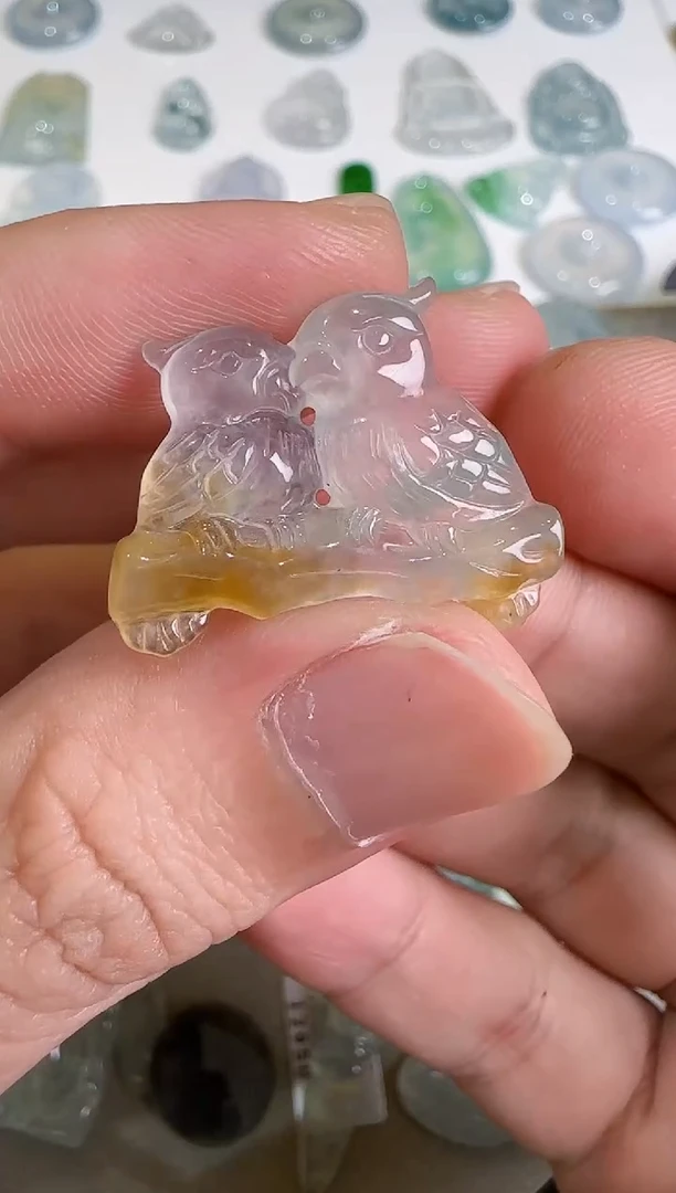 吊坠(不含链)未镶嵌翡翠..