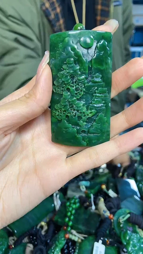 未镶嵌和田玉挂件1