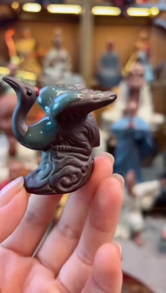 紫砂茶宠器闵茶宠摆件