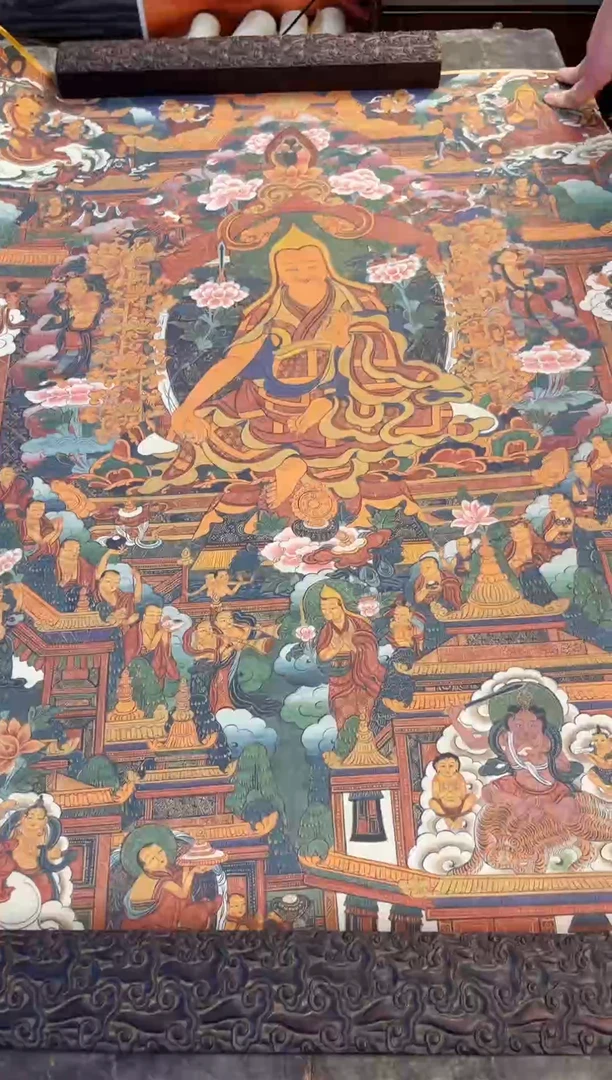 卷轴画大朱画院老六专属AA135