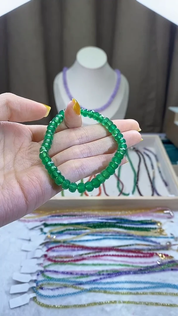 【闪购商品】祖母绿手链未镶嵌诗宁甄选珠宝SYZB40