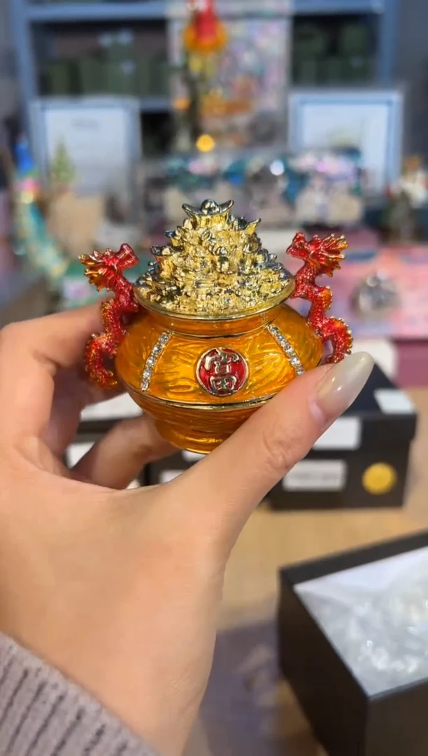 【闪购商品】杯274金色聚宝盆