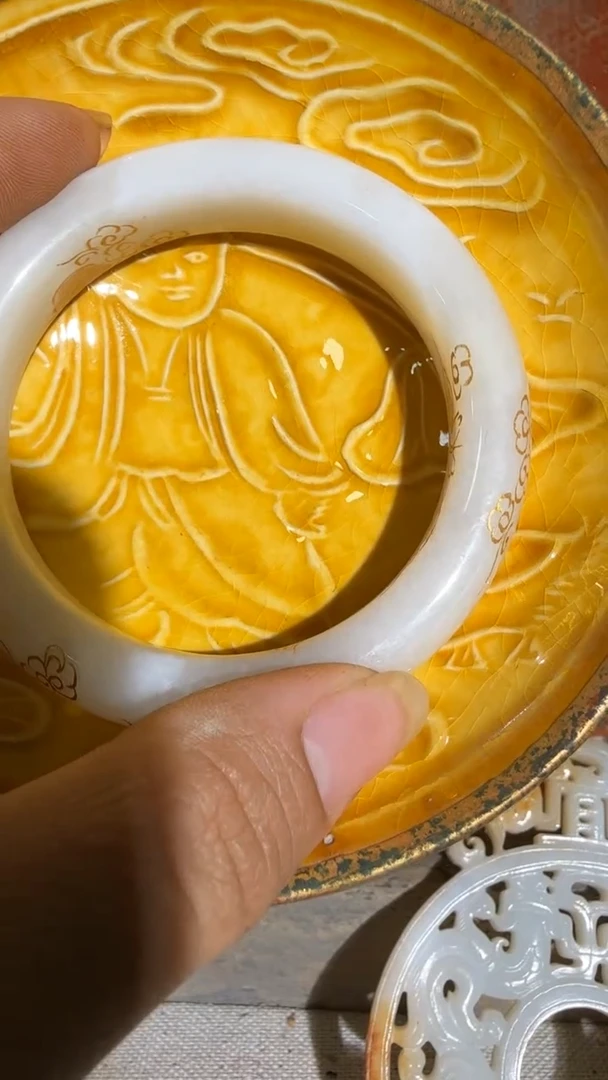 瓷片瓷摆件瓷摆件