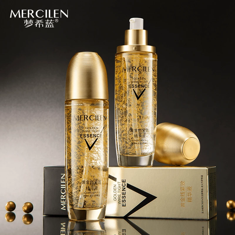 【梦希蓝精华液拍1发2】梦希蓝黄金线紧致精华液保湿补水滋润抗皱