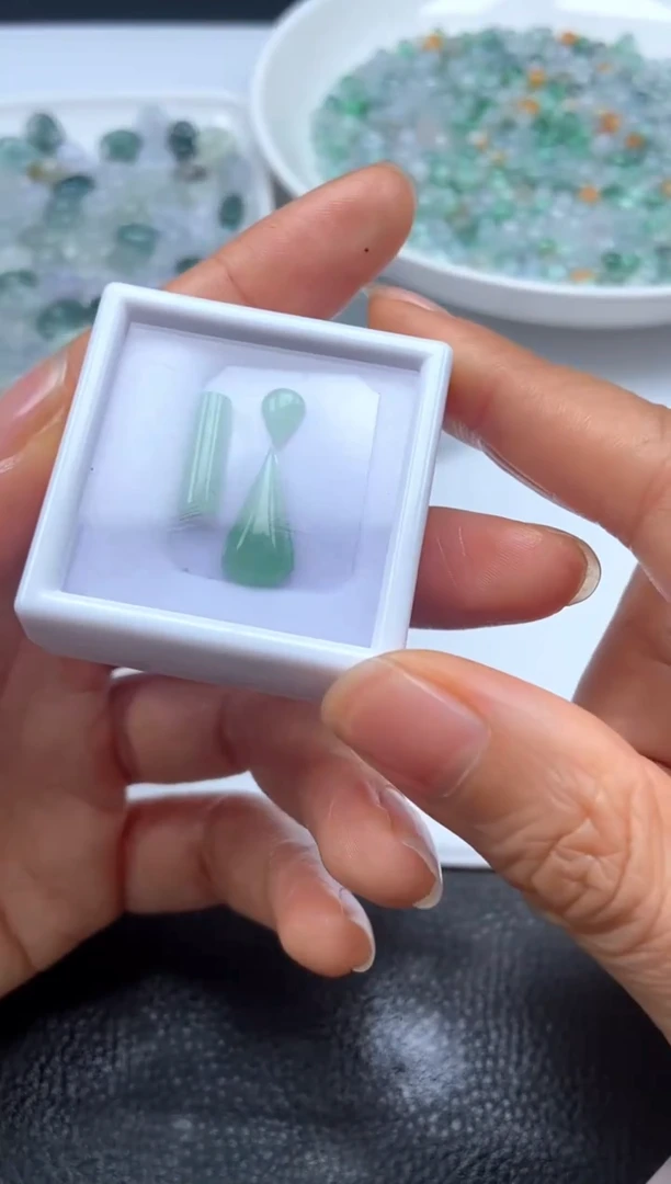 未镶嵌定制翡翠测试