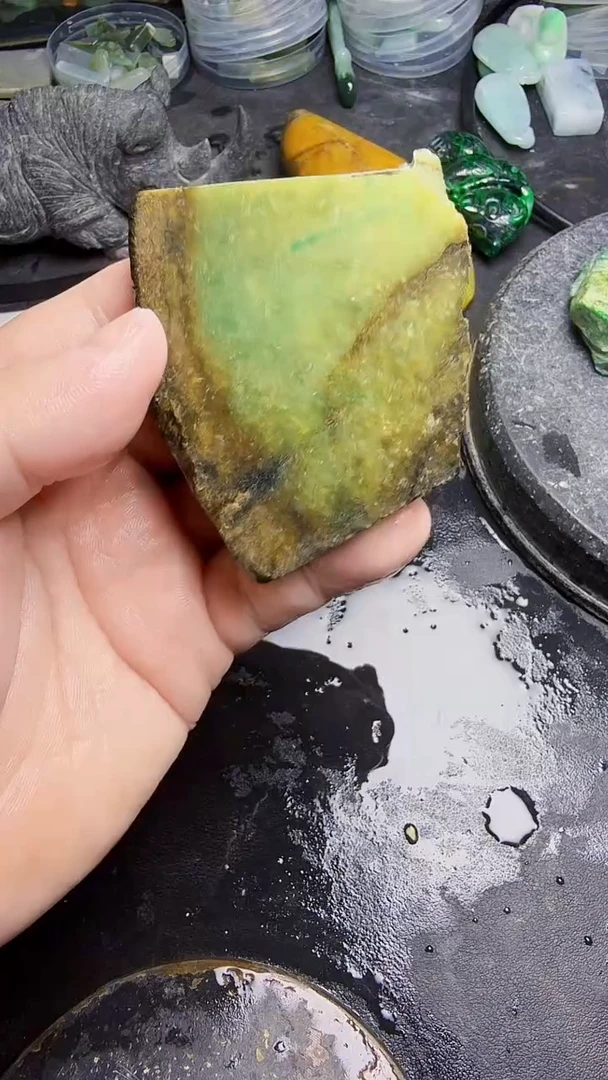 未镶嵌挂件翡翠天然翡翠117