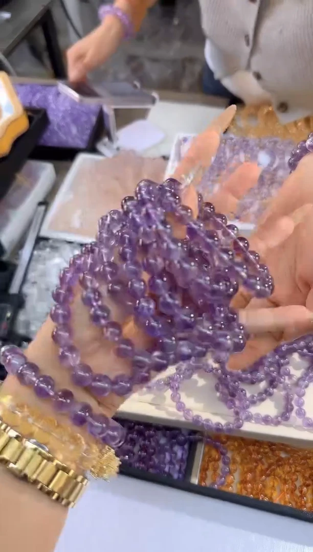 【闪购商品】水晶手串未镶嵌141/多样性发其一/卡9