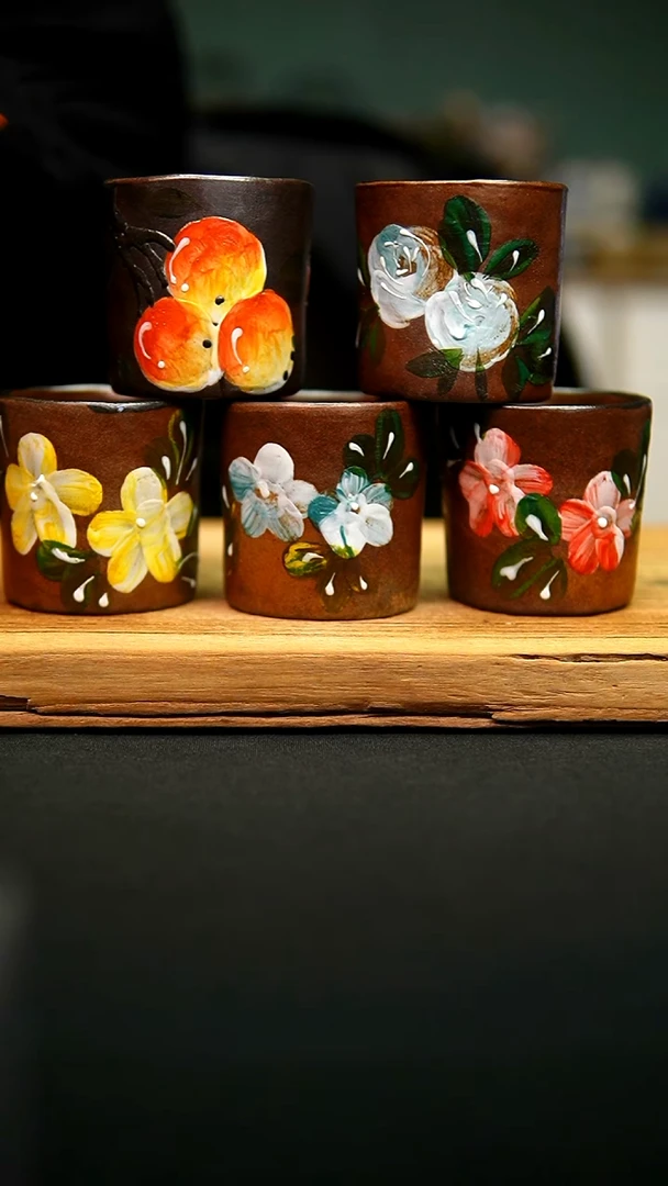 @@陶园瓷舍@@纯手工手绘@高温釉下彩