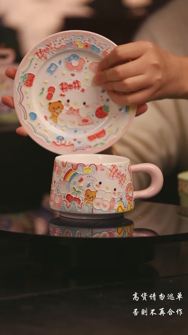 陶瓷景德镇可爱设计师款陶瓷
