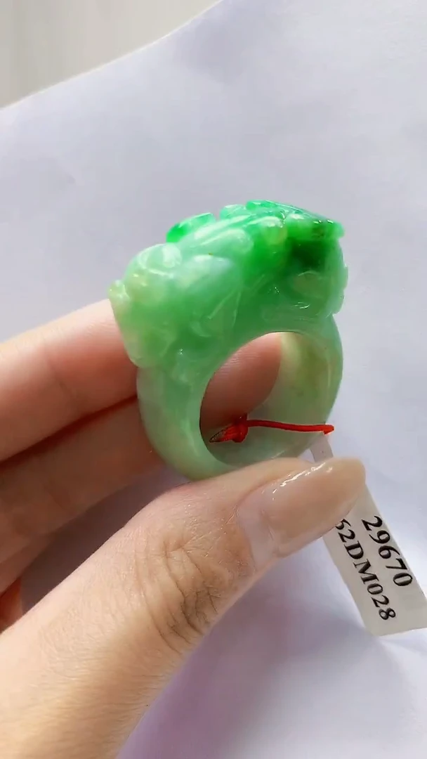 未镶嵌定制翡翠4812MM-毛货挂件126