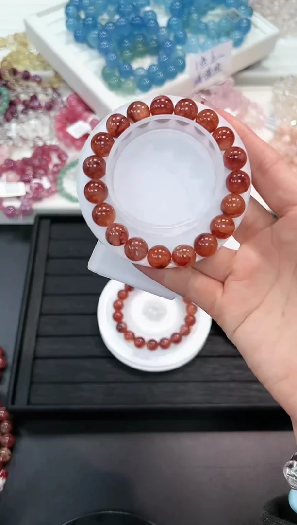 【闪购商品】水晶手串未镶嵌85a多样性发其一/1条10mm默认微瑕