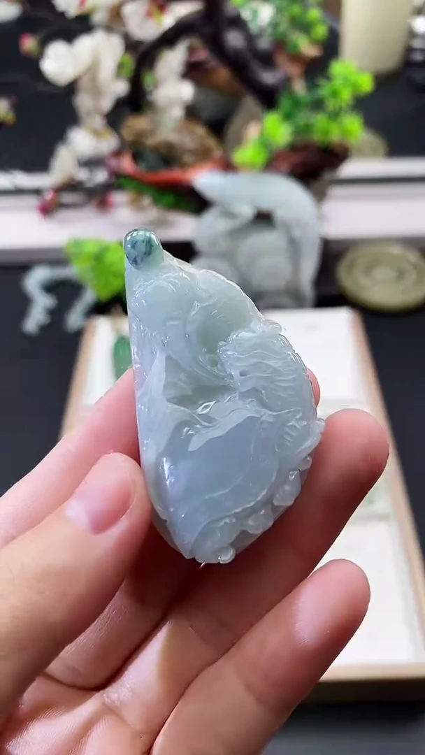 颈饰未镶嵌翡翠天然缅甸A货翡翠
