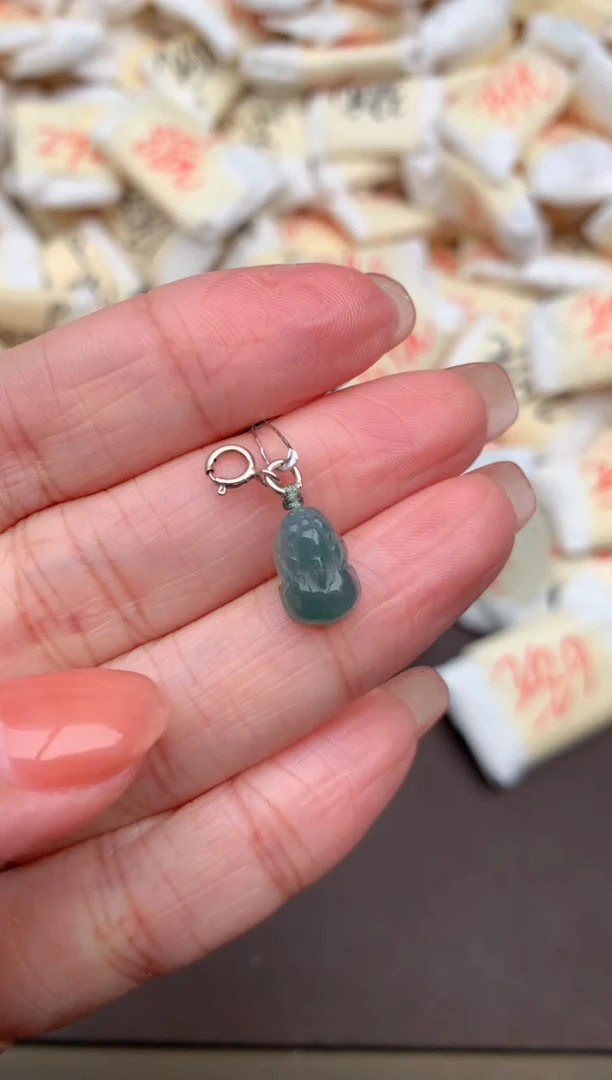 银S925镶嵌挂件翡翠福利