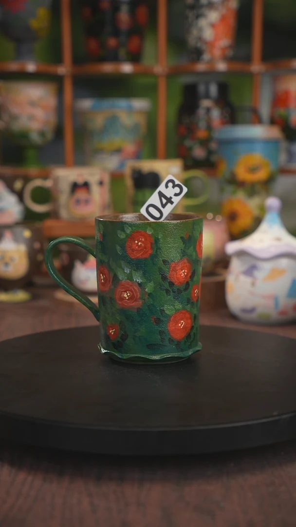 景德镇釉下彩手绘043