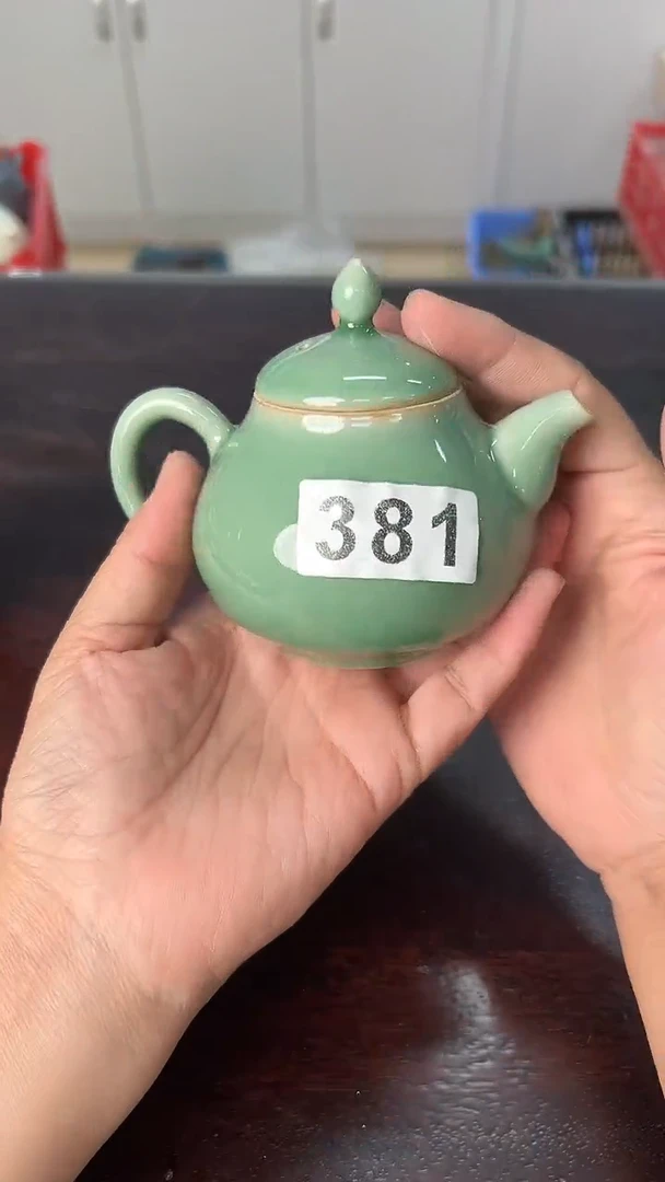 龙泉云间青瓷小米茶器