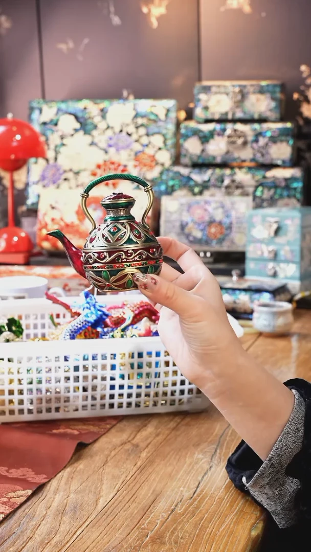 【闪购商品】瓷片豆包儿推荐饰品摆件