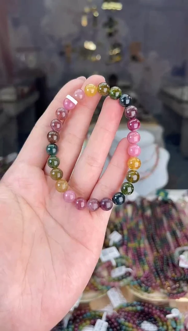 【闪购商品】碧玺/未镶嵌J7mm+碧玺单圈多样性发货