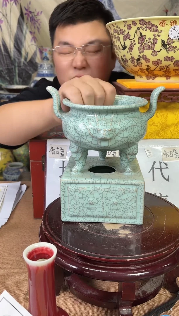 摆件现代艺陶瓷T759
