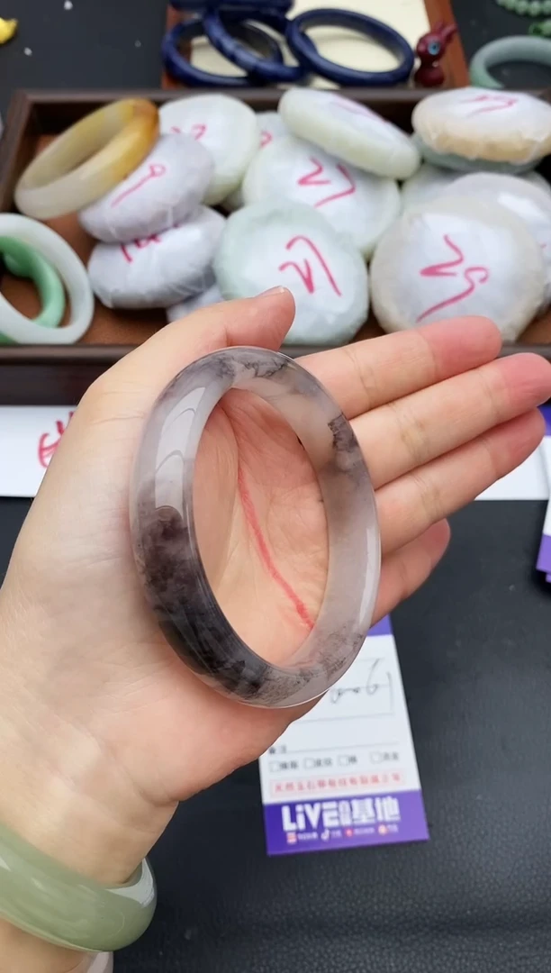 未镶嵌手镯石英质玉88+60/61