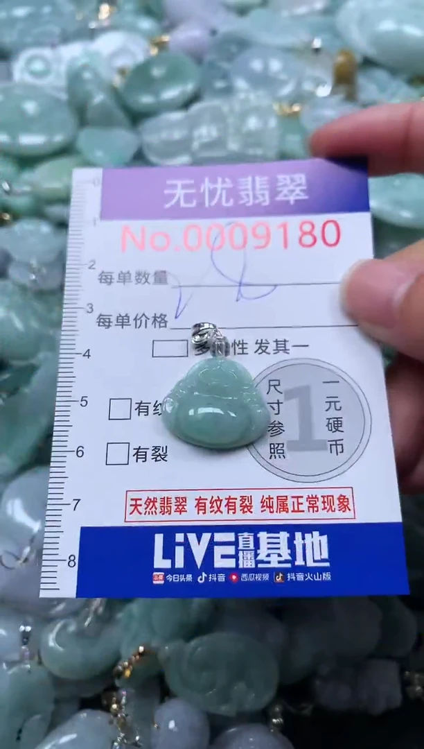 颈饰未镶嵌翡翠9180