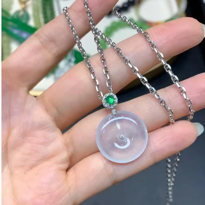 翡翠吊坠-不含链-18K金-SS351-XR|CXQ21