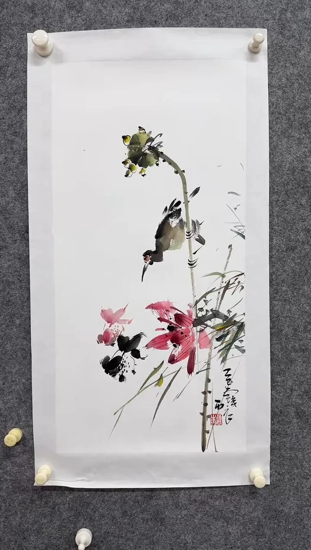 国画ST-RJ老师绘画作品
