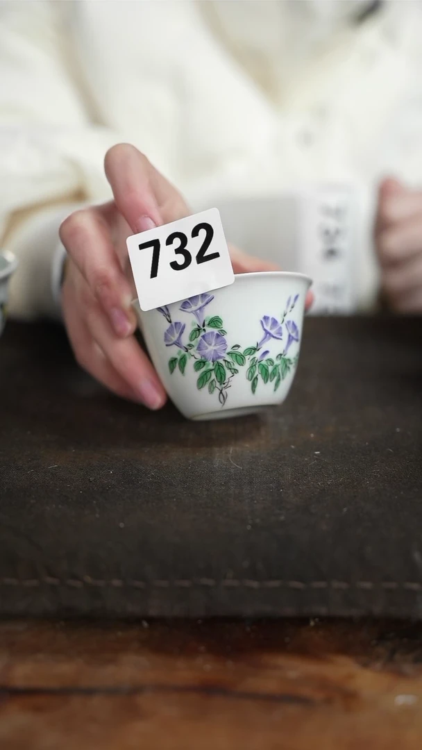 【闪购商品】杯732等烟雨陶瓷手作主人杯