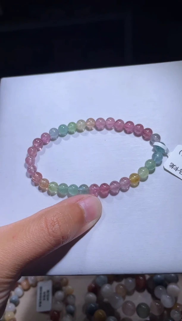 【闪购商品】碧玺手链未镶嵌65号多样性发货一U 5+