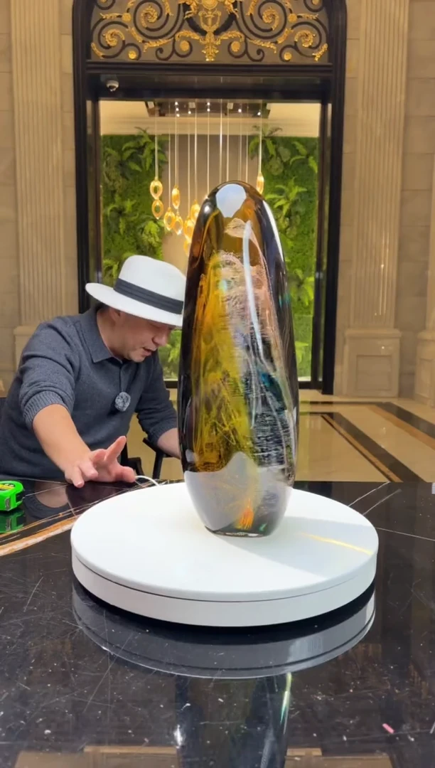 【闪购商品】茶宠月虹琉璃艺术摆件E140