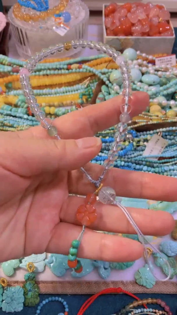 水晶摆件未镶嵌手机挂件