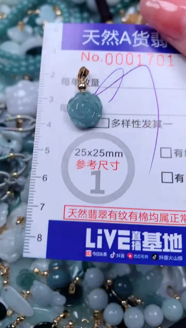 【闪购商品】翡翠颈饰未镶嵌00001701
