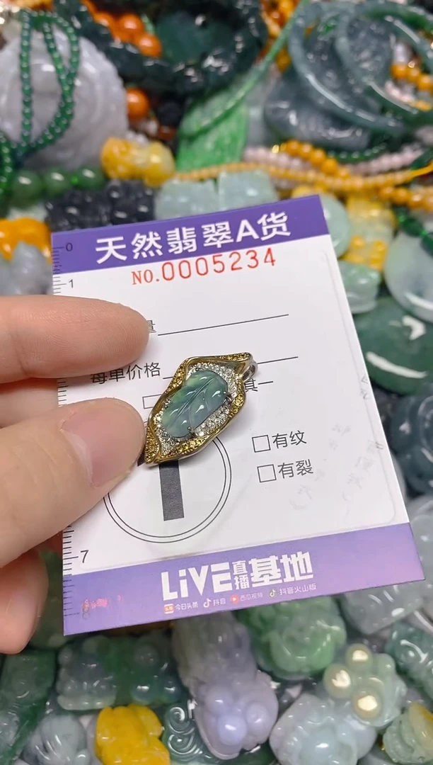 颈饰未镶嵌翡翠0005234
