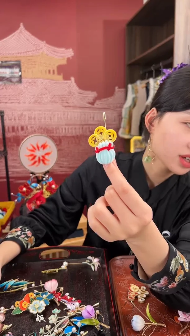 【闪购商品】刺绣苏绣世家非遗手工（胸针）