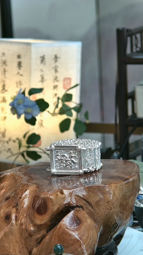 无足银荷花腰带-328-75-3.5