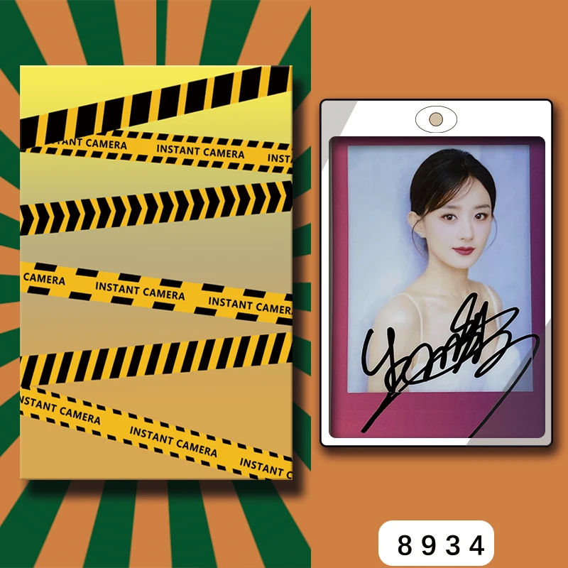D8934【赵丽颖】 正品拍立得照片 渐变