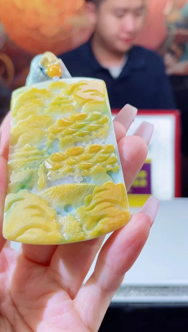 颈饰未镶嵌翡翠翡翠