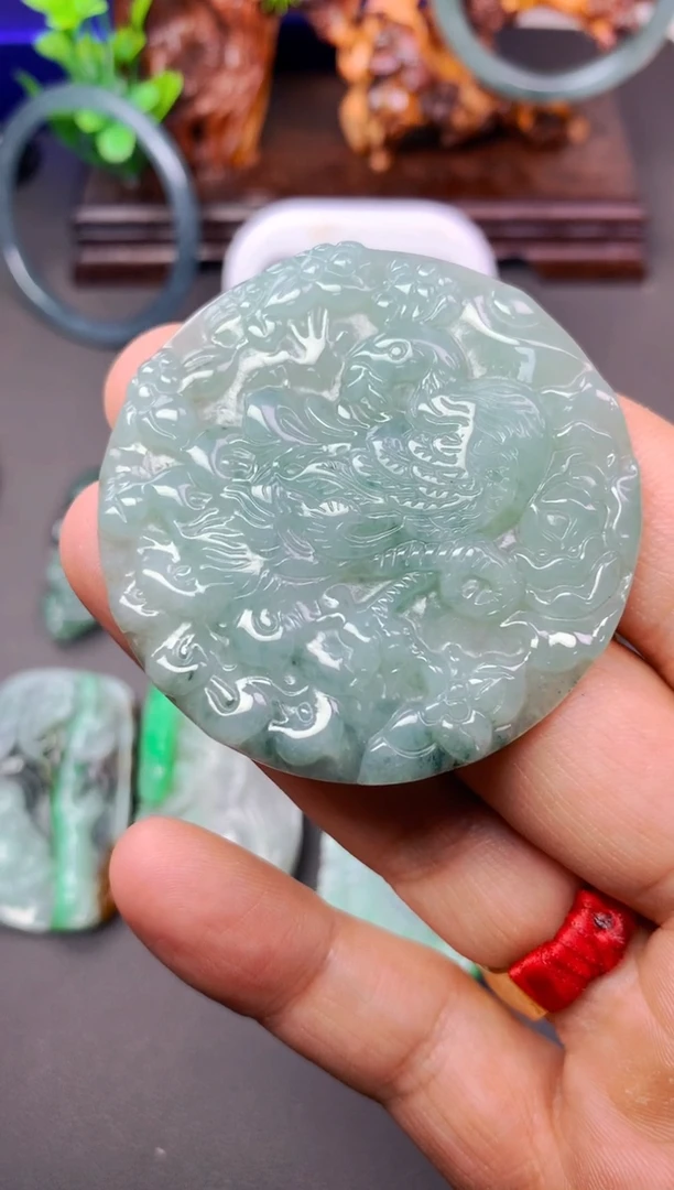 颈饰未镶嵌翡翠老*E凤凰