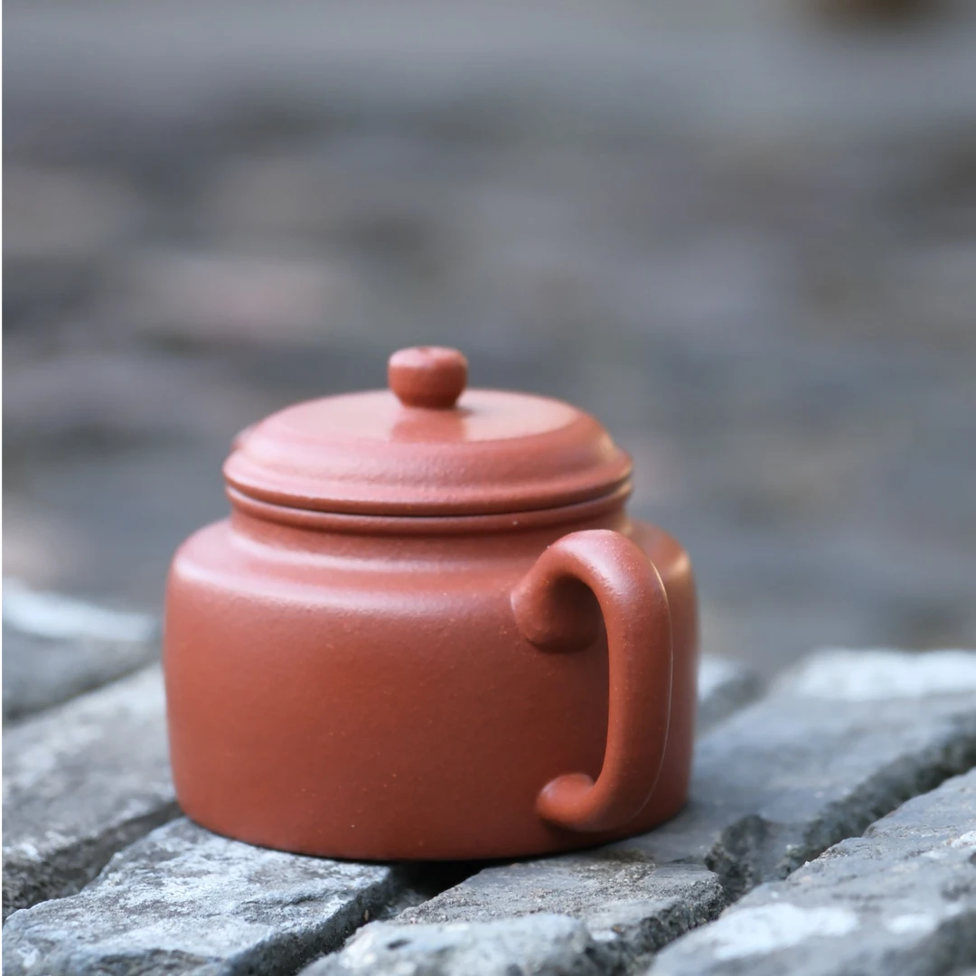 宜兴降坡紫砂壶德钟150CC 家用精工半手工