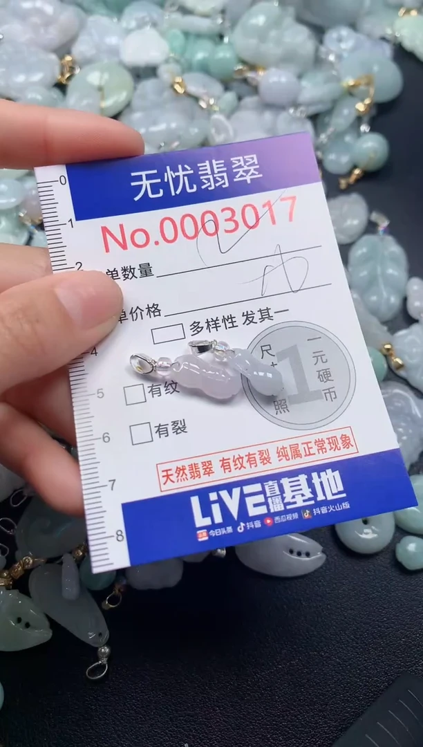 颈饰未镶嵌翡翠3017